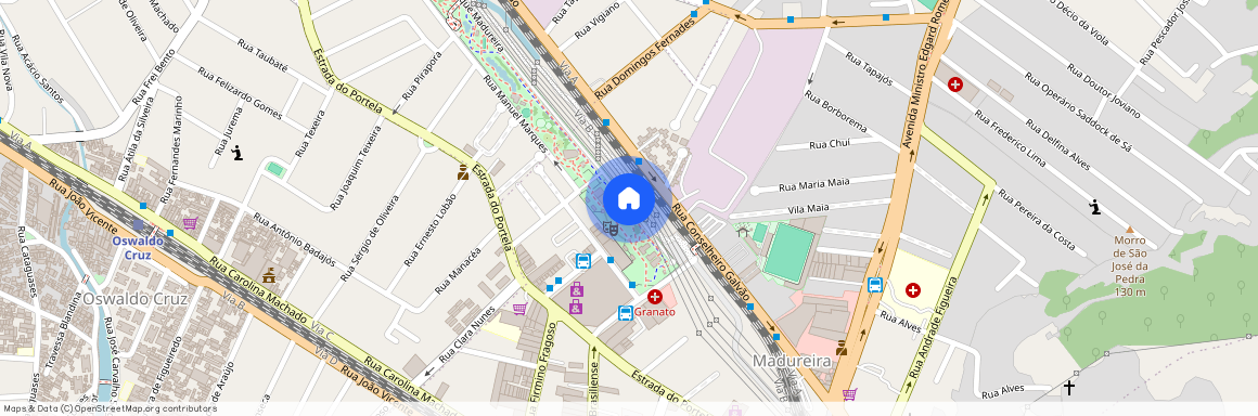unnamed road, Madureira, Rio de Janeiro - RJ, 21351-130, Brazil