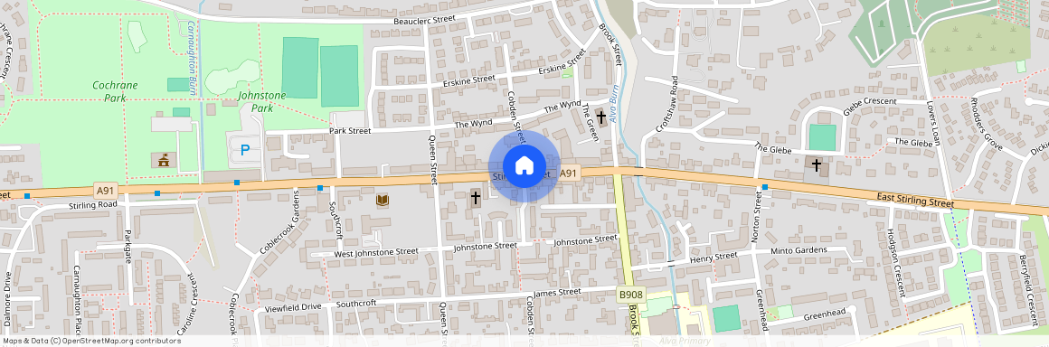 Stirling Street, Alva, Clackmannanshire, FK12