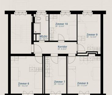 Möbliertes Einzelzimmer zwischen Hegibach- und Klusplatz zu vermieten! - Photo 1