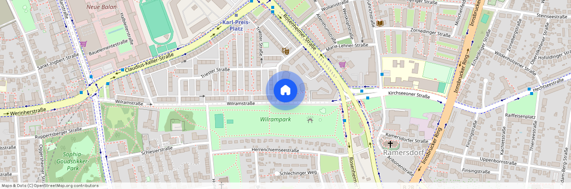 Wilramstraße 51, 81669 München - Ramersdorf-Perlach