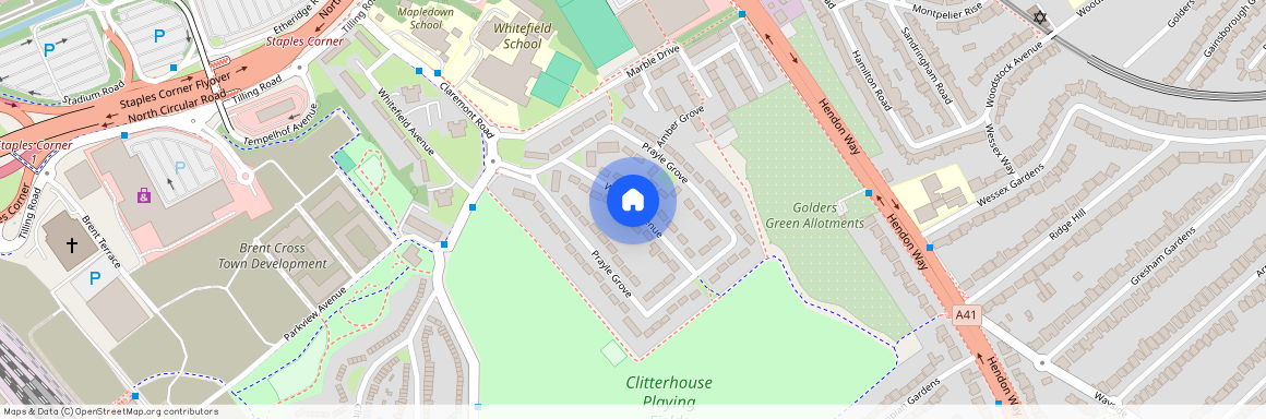Wallcote Avenue, Brent Cross, London, NW2