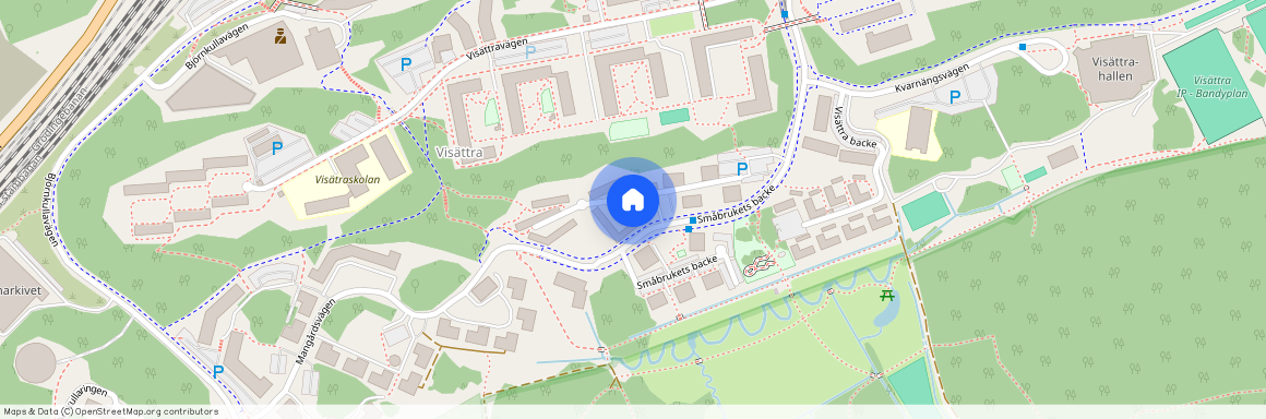 Småbrukets backe 74, Visättra