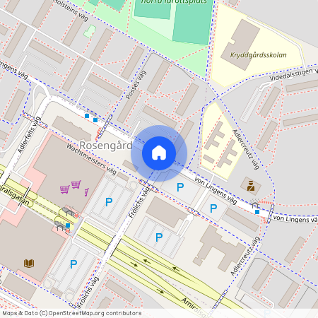 Von Lingens väg, Malmö