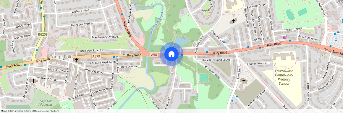 Bury Road, Bolton, Greater Manchester, BL2