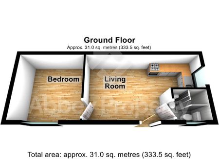 1 bedroom flat to rent - Photo 5