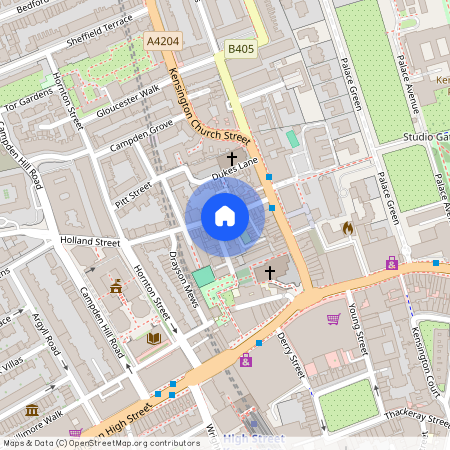 Ingelow House, Holland Street, Kensington, W8