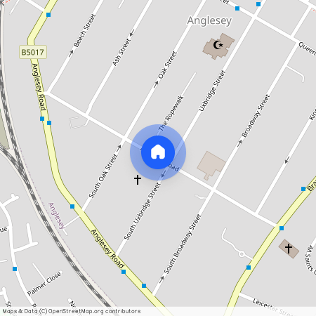 All Saints Road, Staffordshire, Burton upon Trent, DE14