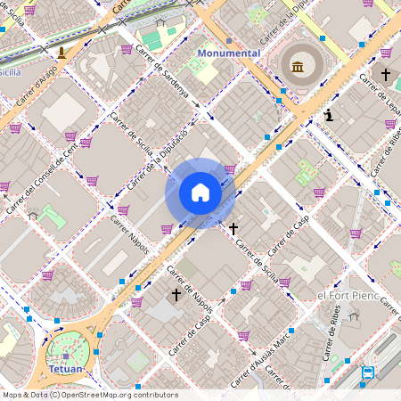 Carrer de Sicília, Barcelona, Catalonia 08013