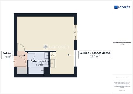 Appartement T1 Quimper à louer - Photo 5