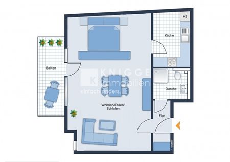 +++ 3142 - Moderne Singlewohnung in Zentrumsnähe von Bergisch Gladbach +++ - Foto 2