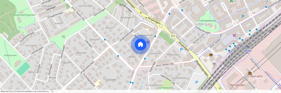 Blackensvägen 1B, 125 32 Älvsjö, Stockholm