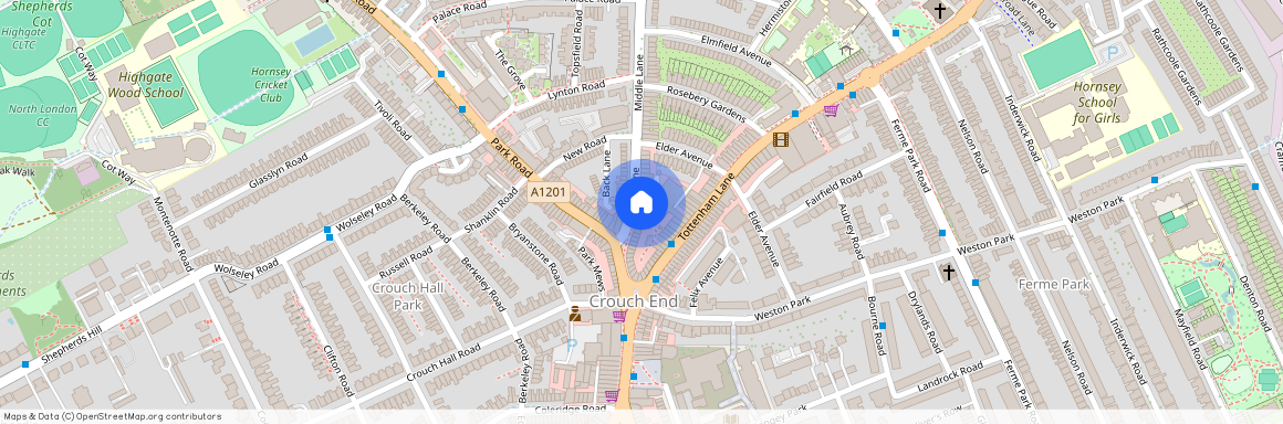 2 Middle Lane, London N8