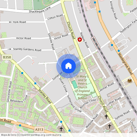 Somerset Road, Teddington, TW11, London