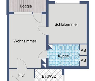 Attraktive 2-Zimmer-Wohnung, optimal für Paare! - Photo 1