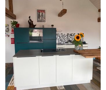 Stilvolle 4-Zi.-Maisonette, attraktiver Wohnbereich mit charaktervo... - Foto 1