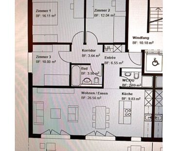 4½ Zimmer-Wohnung in Gümligen (BE), möbliert, auf Zeit - Photo 6