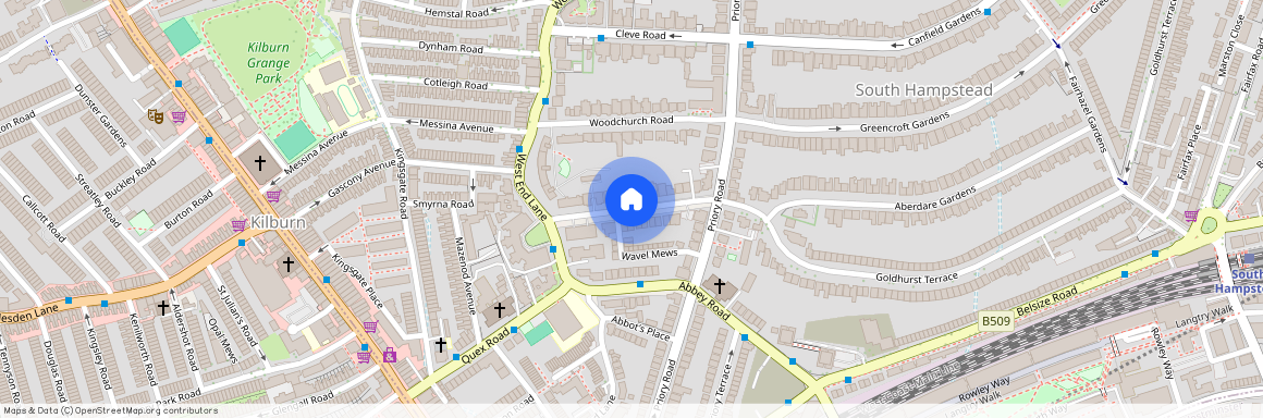 Acol Road, South Hampstead NW6, London