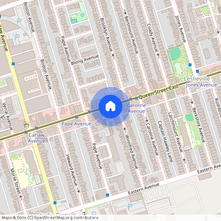 1075 Queen Street East, Toronto, Toronto, Toronto, M4M 1K8