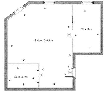 Location Appartement 1 pièce 32m² NANTES 44000 - Photo 5