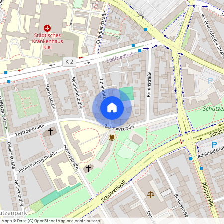 Chemnitzstr. 6, 24114 Kiel OT Südfriedhof