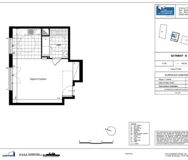 location Appartement T1 DE 34.3m² À ASNIERES - Photo 1