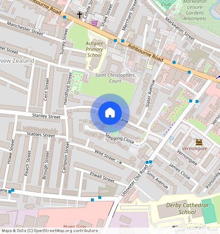 Stepping Lane, Derby, DE1