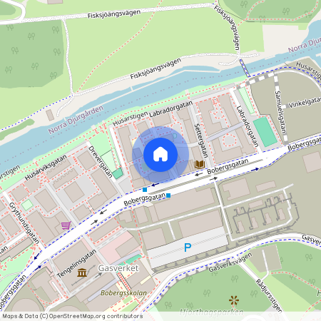 Spanielgatan 3, Norra Djurgården