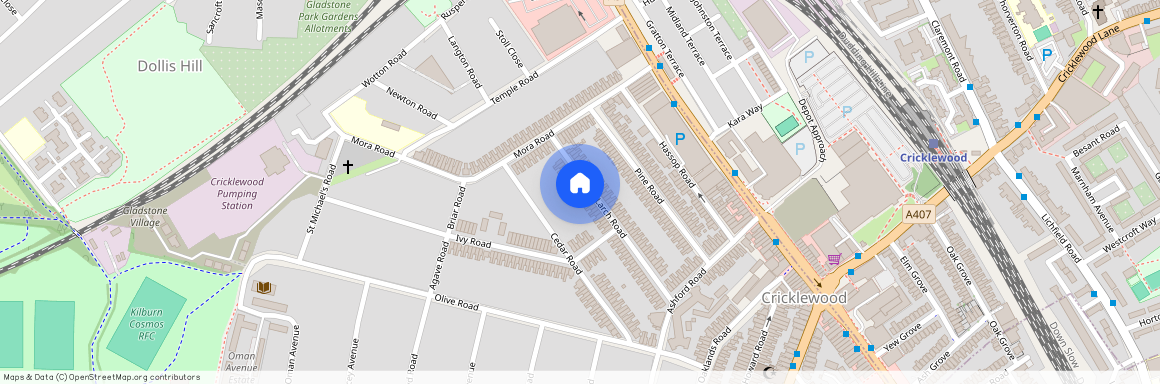 Larch Road, Cricklewood, London