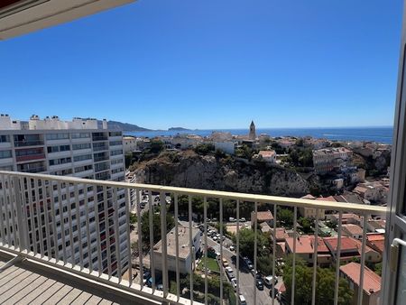 LOCATION APPARTEMENT MEUBLÉ TYPE 4 88M2 BALCON FILANT SPLENDIDE VUE MER ET VALLON DES AUFFES 35 BD CIEUSSA 130 - Photo 5