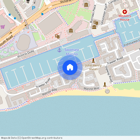 Cork House, Marina, Swansea. SA1 1RT