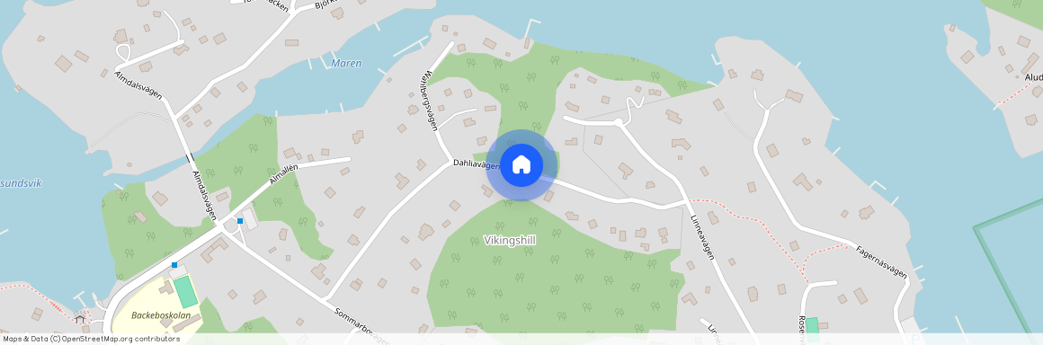 Dahliavägen, Saltsjö-Boo