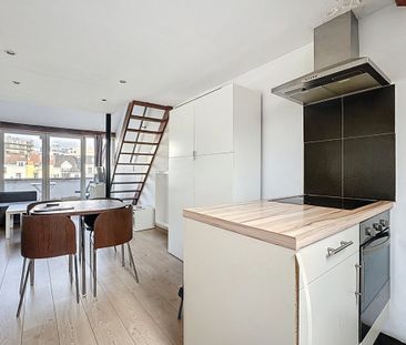 Appt meublé (+-40m²) 1ch en mezzanine / Quartier Européen. - Photo 5