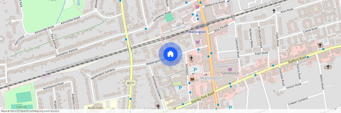 Beddington Gardens, Wallington, SM6