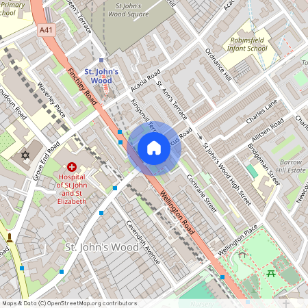 Elgood House, Wellington Road, St John's Wood, London, NW8