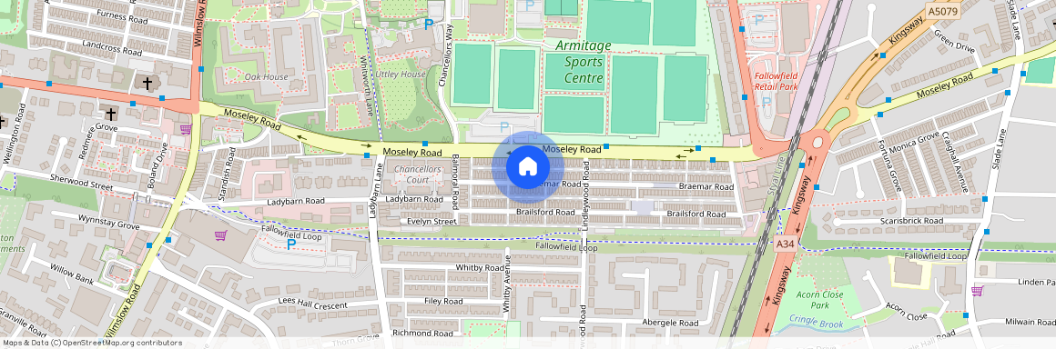 Braemar Road, Fallowfield, Manchester, M14