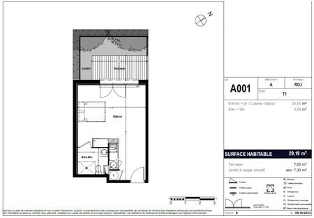 Location Appartement 1 pièce 29m² ST JORY 31790 - Photo 5