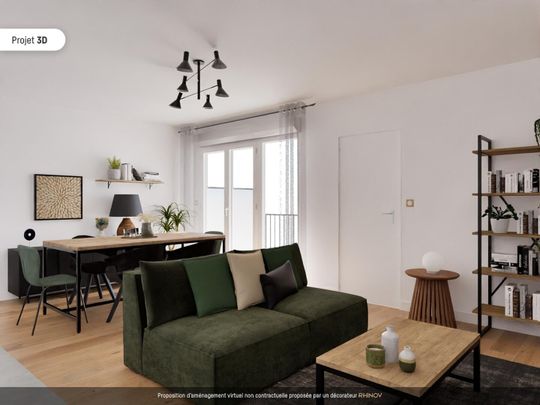 location Appartement T2 DE 49.7m² À COURBEVOIE - Photo 1