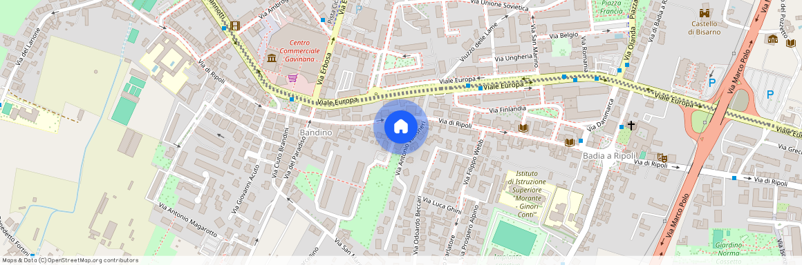 Via Francesco Calzolari, 21 50126 Firenze FI, Gavinana