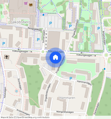 Engelbrektsvägen **, Jakobsbergs Centrum