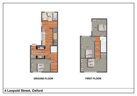 First Floor Back Bed (Single), 4 Leopold Street, Oxford OX4 1PS - Photo 5