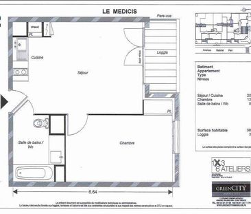 Location Appartement 2 pièces 38m² MONTFERMEIL 93370 - Photo 6