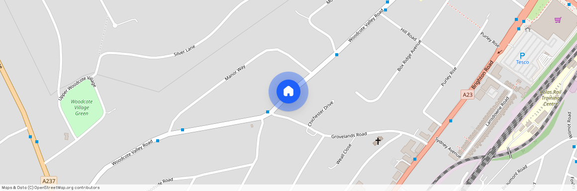 Woodcote valley road, CR8