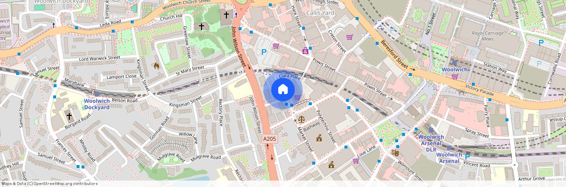 Monk Street, Woolwich, London, SE18, South East London