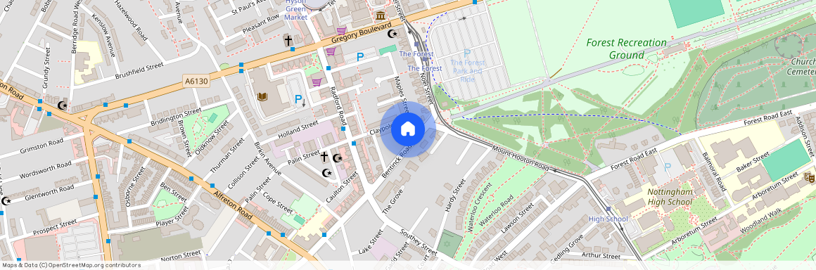 2 61 Bentinck Road, Nottingham, NG7 4AG