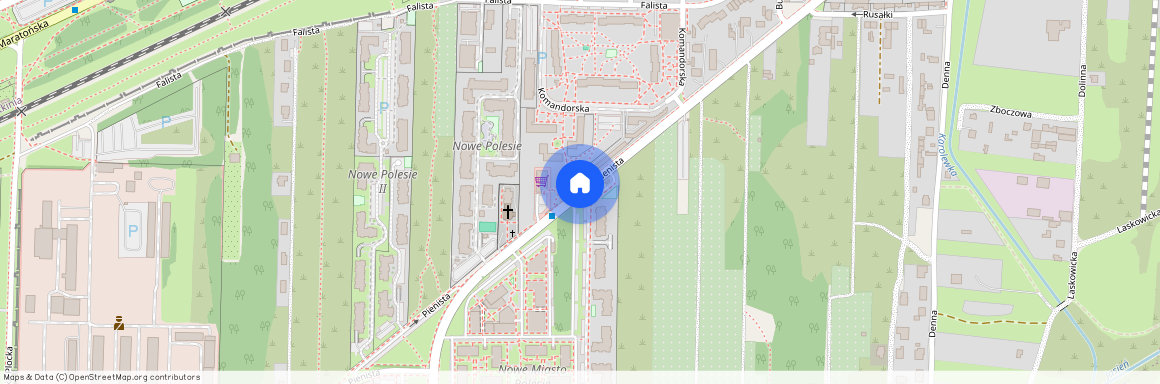 ul. Pienista, Lublinek, Polesie, Łódź, łódzkie