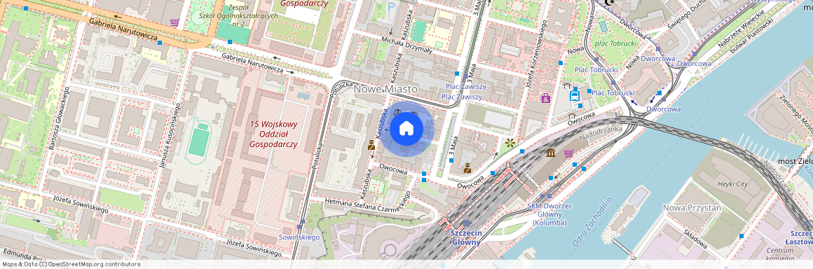 ul. Bolesława Limanowskiego, Nowe Miasto, Śródmieście, Szczecin, zachodniopomorskie