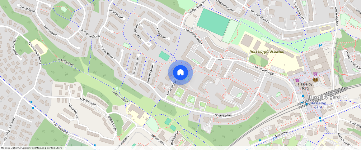 Friherregatan, Hässelby