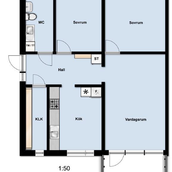Röbrostigen 3 A bv - Foto 2