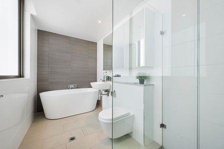 Exquisite Two Bed Plus Study Apartment with City Views and Two Parking - Photo 4