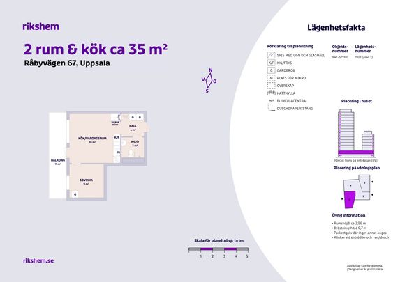 Råbyvägen 67, 75429, Uppsala - Foto 1